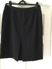 Ladies Black Straight Skirt size 12 Good Condition Anne Brooks petite 