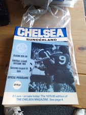 1979 chelsea home programme - chelsea,