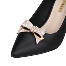 Diamante Butterfly Shoe Clip