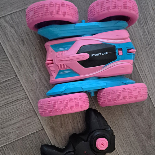 Remote control stunt car toy - remote,