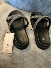 Tu Ladies Sandals Size 6 New