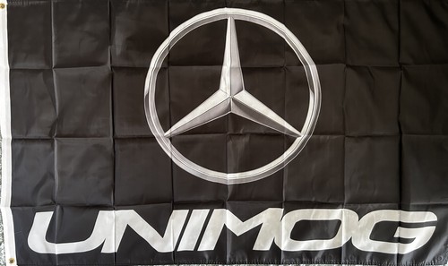 Unimog flag 200 120 mercedes - unimog,
