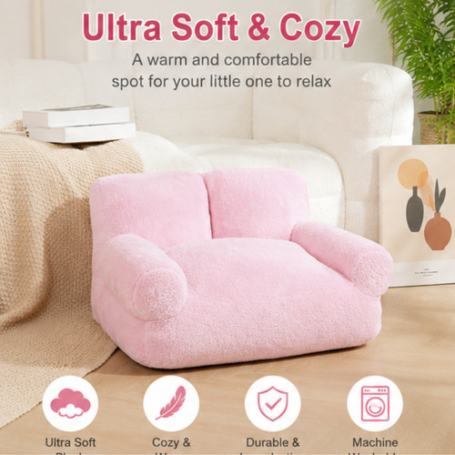 Kids plush sofa chair - kids,