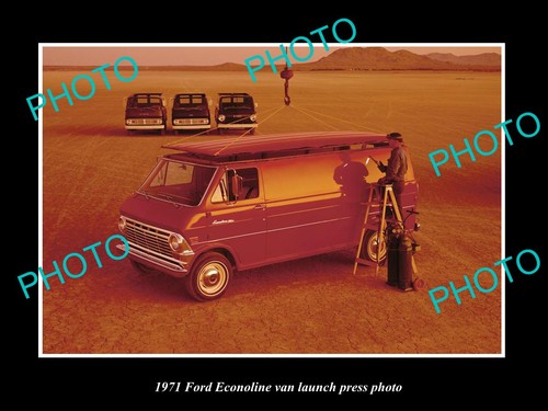 1971 ford econoline - van, launch