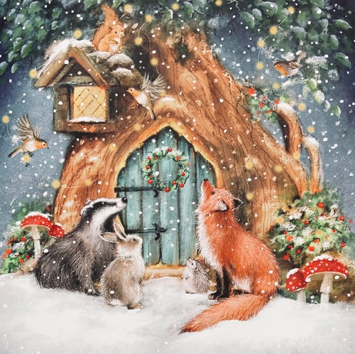 Charity christmas card - christmas, ~