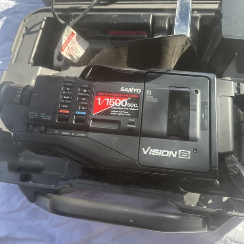 Sanyo vision 8mm camcorder - sanyo, 8