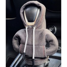2024 HOT Car Gear Shift Knob Cover Funny Hoodie Sweatshirt Knob Gear Stick Prote