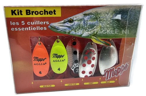 Mepps pike kit spinners - pike, 5