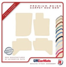 Fits Mitsubishi L200 4Life 4Work 2006-2015 Hitech Beige Premium Car Mats