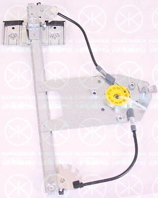 Rear right window regulator - rear,