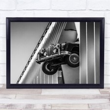 Car Jaguar Crash Black white