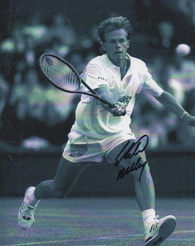 Stefan edberg signed 10x8 - edberg,