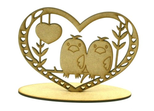 Love birds heart - in, a