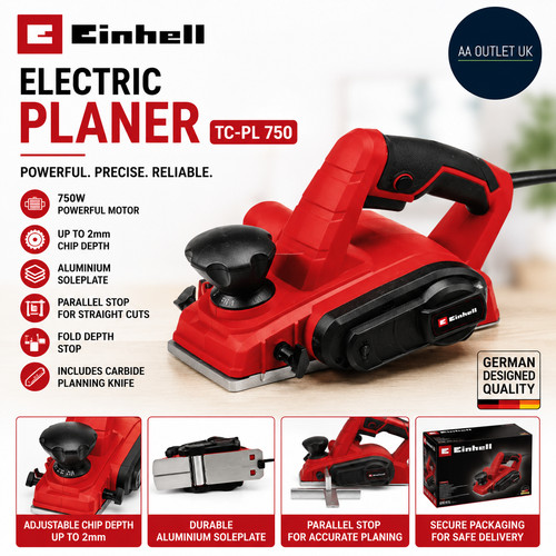 Einhell electric planer - planer, 750w