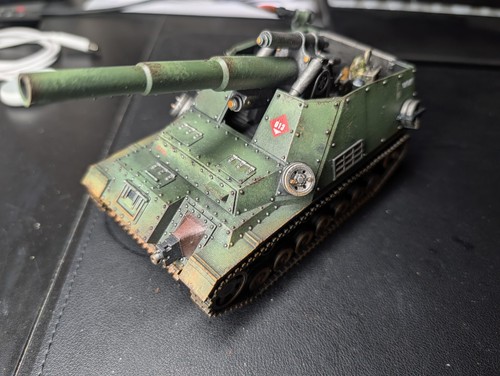 Artillery tank for - artillery, in