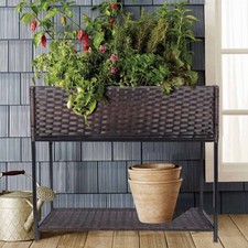 Raised Garden Bed - Rattan