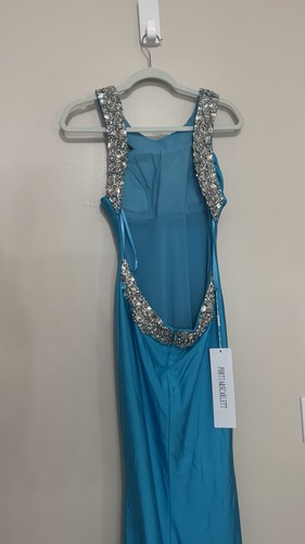 Prom evening gown blue - prom,
