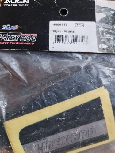 Align trex 600 flybar paddles - align,