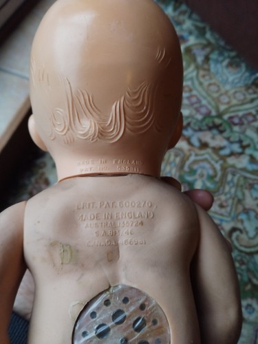 Vintage composition doll with - vintage,
