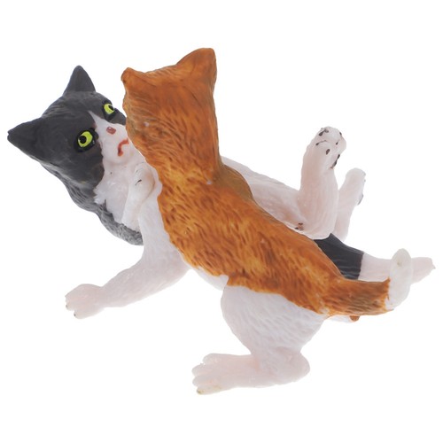 Cute cat figurines toys kitten - cute,