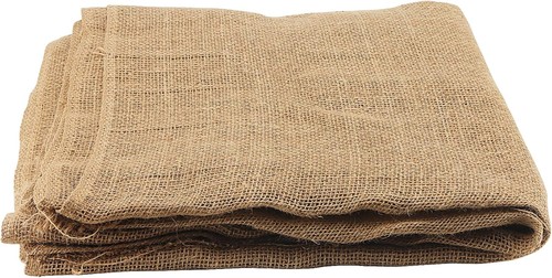 100cm hessian fabric - 100cm,