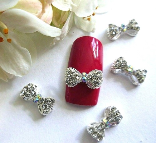 Nail art two tone silver - two-tone, &