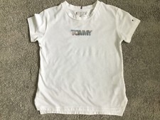 Girls Tommy Hilfiger Ivory T-Shirt 140 cm 10 Years