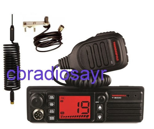 Thunderpole 3000 fm - am/fm, cb