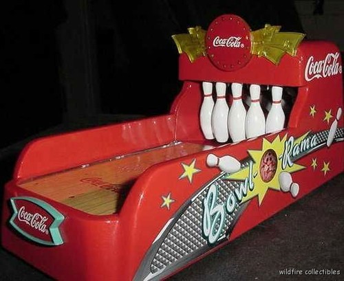 Coke coca cola bowling alley - coke,