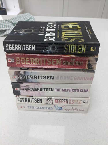 Tess gerritsen books - 6, x