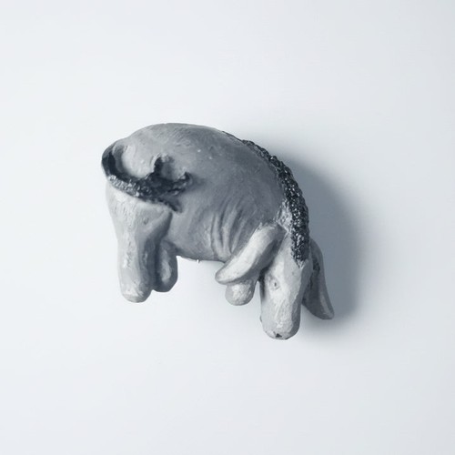 Vintage 1950s ceramic donkey - 1950s,