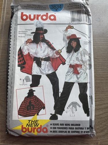 Burda 5834 adult - 5834, costume