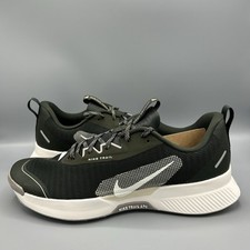 Nike Juniper Trail 3 Trainers Olive Green Running Shoes UK 12 EU 47.5 New