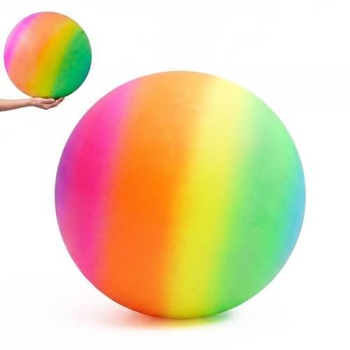 Giant jumbo neon rainbow - 18",