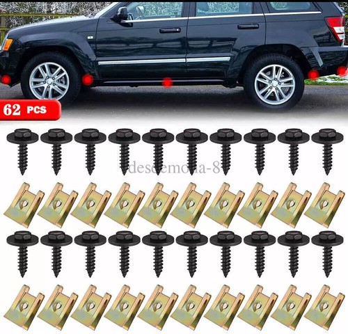 62pcs for bmw undertray screw - for,