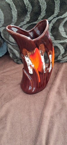 Unusual shape vase with - unusual,