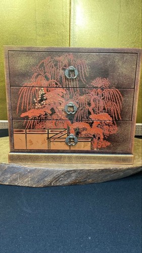 Tansu wooden tiered chest - wooden, of