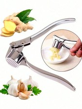 STAINLESS STEEL GARLIC CRUSHER