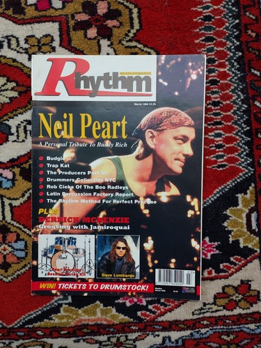 Rhythm magazinemarch 1995 neil - rhythm,