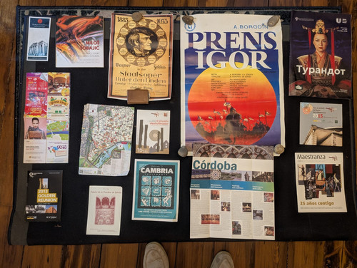 Collection ephemera from - a, of