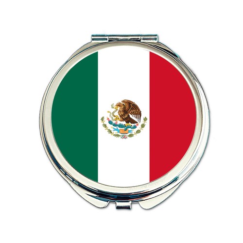 Mexico flag pocket mirror - mexico, |