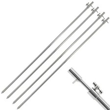 4 x New Solid Stainless Steel