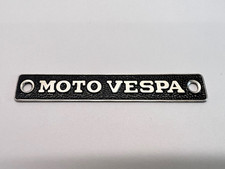VESPA MOTO VESPA SEAT BADGE