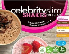 300 assorted Celebrity Slim Shakes for weight loss ( A shaker is included )