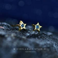 Super Tiny Star Stud Earrings