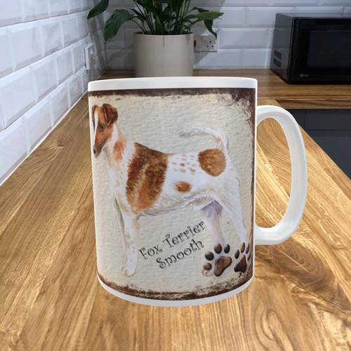 Fox terrier smooth - terrier, 11oz