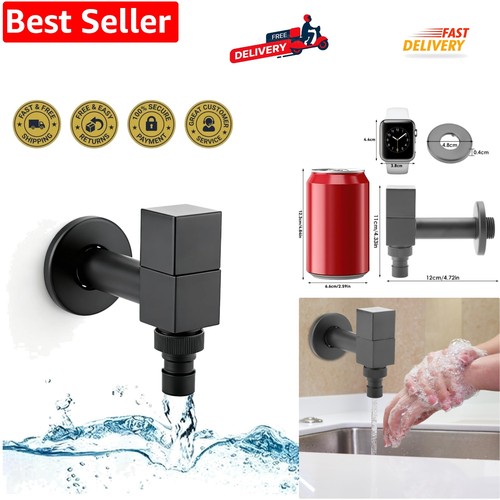 Black waterfall mixer - waterfall, g1/2
