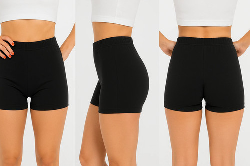 Ladies mini shorts - mini,