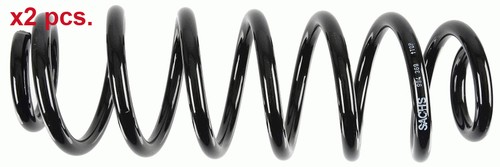 Rear suspension spring fits - suspension,