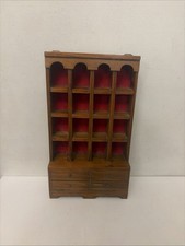 Vintage Wooden Wall Display